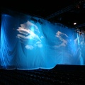 The kabuki curtain...
